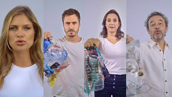 Más de 30 figuras públicas se unen a nueva campaña por un ‘Chile Sin Plásticos’ de Greenpeace