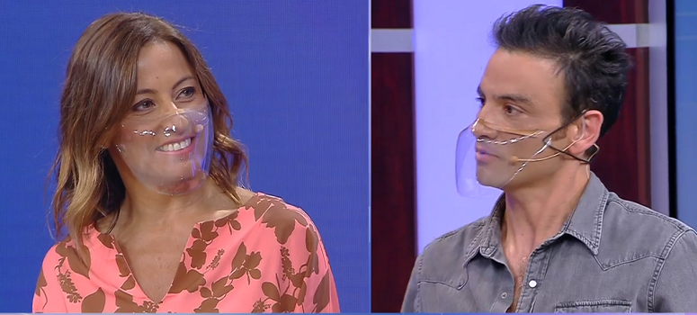 Constanza Santa María hizo su primera aparición en TVN en el Buenos días a todos: 