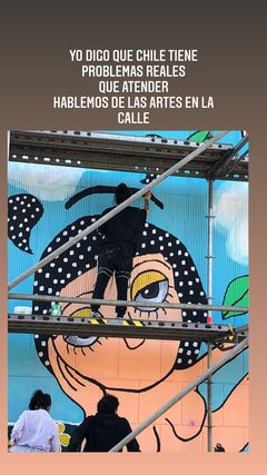 Mon Laferte responde a polémica por mural