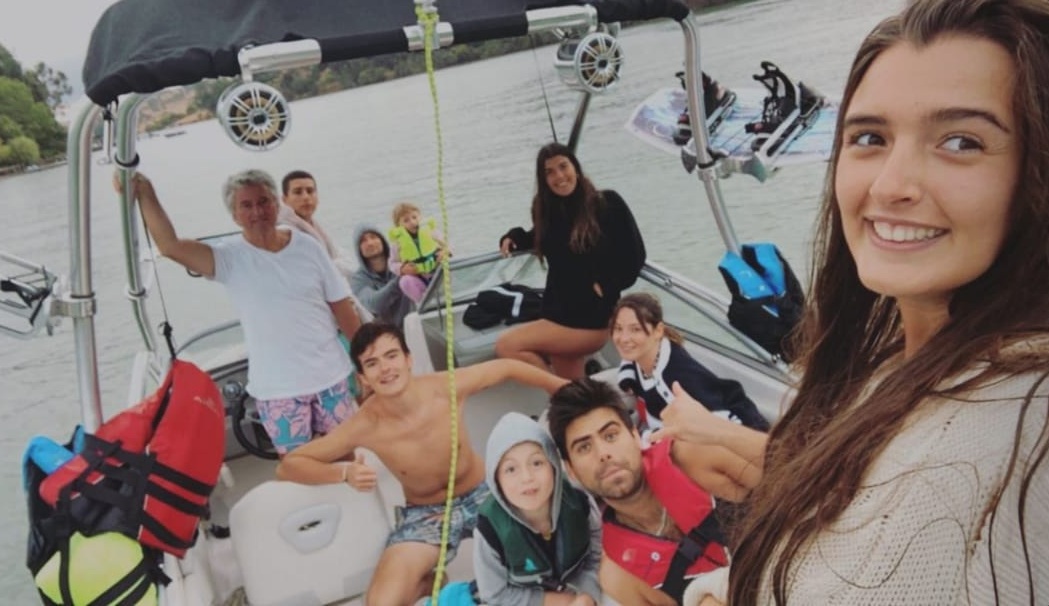 Kel realizó viaje con quien sería su pareja, Alfredo Torrealba