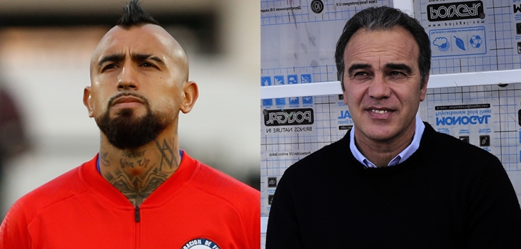 Arturo Vidal y su mensaje de bienvenida a Martín Lasarte: 