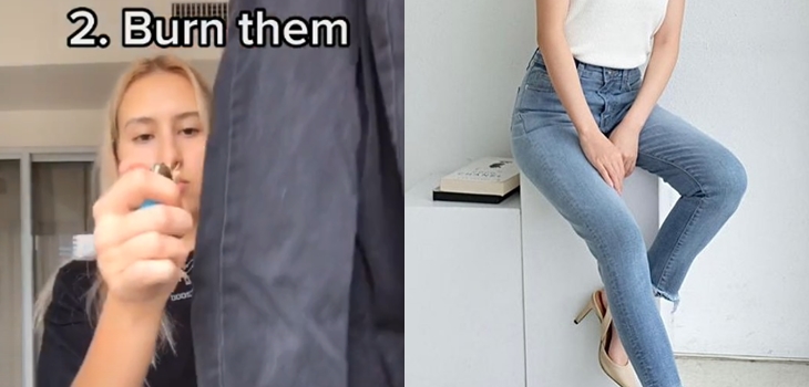 Centennials están destruyendo pitillos en TikTok: esta es la tendencia en jeans que los reemplazará