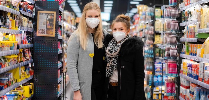 ¿Amor en tiempos de coronavirus? Supermercado alemán ayuda a solteros a encontrar pareja