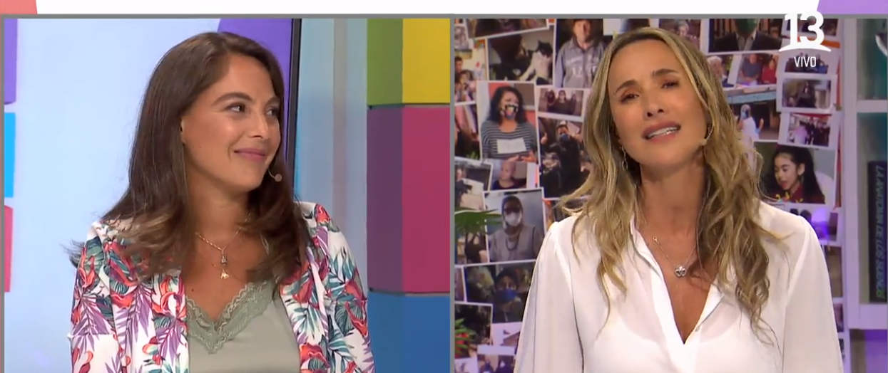 Ángeles Araya regresó a 'Aquí Somos Todos' con inesperada sorpresa a Angélica Castro: se emocionó