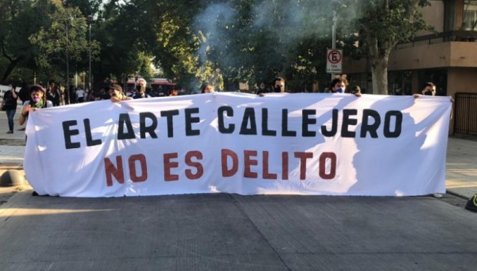 lienzo arte callejero