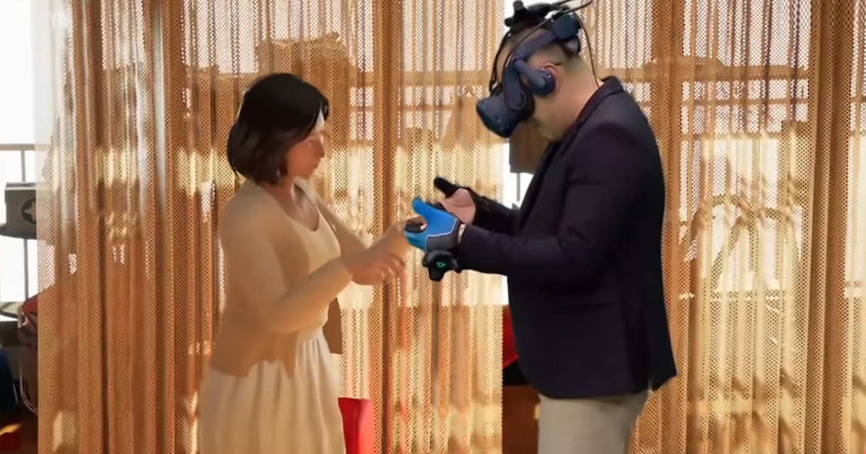 Programa de realidad virtual le permitió a un hombre 'reunirse' con su fallecida esposa