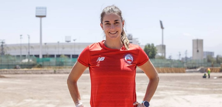 Camila Caram, capitana de las 'Diablitas', anunció su embarazo: 