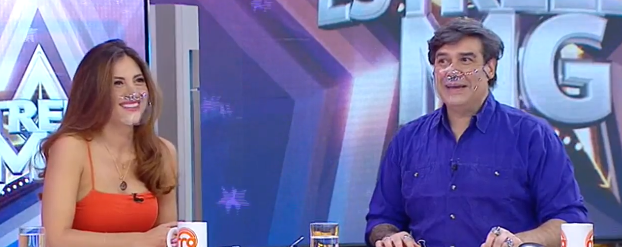 La broma de Jaime Coloma en 'Estrellas MG' tras el tenso momento vivido con Karla Constant