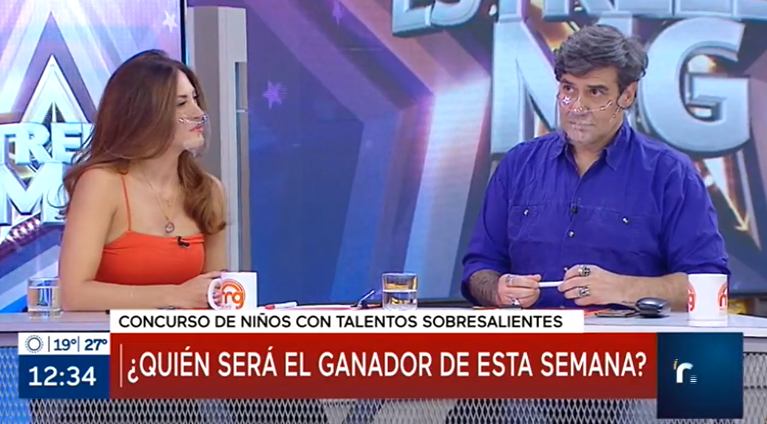 La broma de Jaime Coloma en 'Estrellas MG' tras el tenso momento vivido con Karla Constant