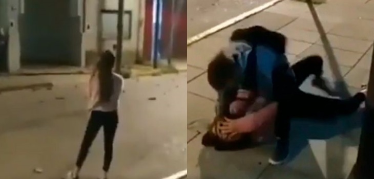 Impactante: policía dispara en el rosto de joven que protestaba por muerte de su amiga en Argentina