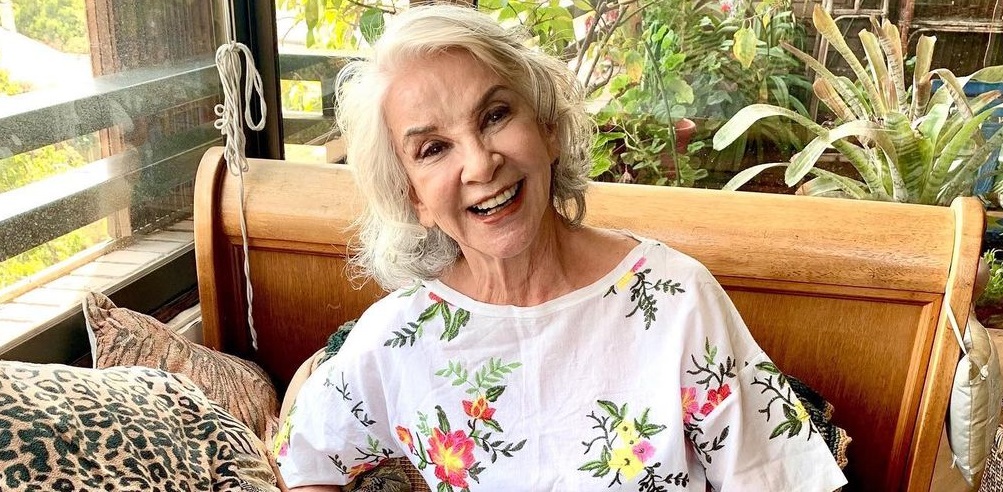 Gaby Hernández presentó a sus hermanas y a su cuñado de 102 años tras reunión familiar