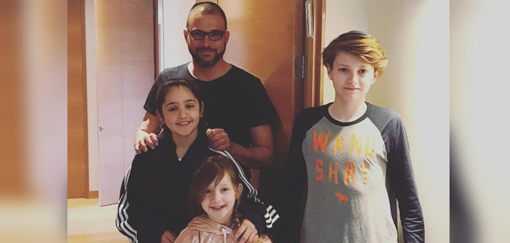 Julián Elfenbein compartió postales de las vacaciones con sus hijos: mostró cuánto han crecido