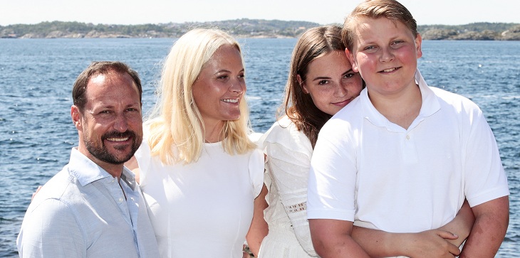Mette-Marit y familia