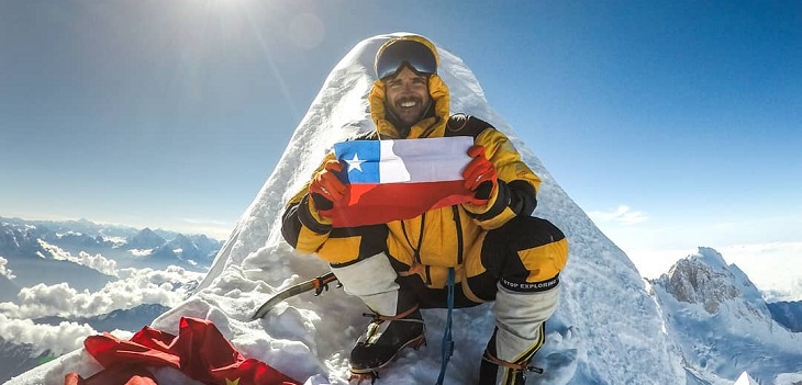En riesgosa montaña: reportan como desaparecido a destacado alpinista chileno, Juan Pablo Mohr