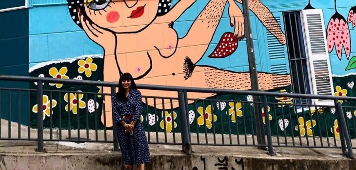 Vandalizan nuevamente mural pintado por Mon Laferte en Valparaíso: artista reaccionó a lo ocurrido