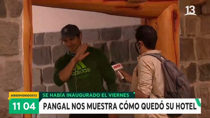 Pangal Andrade se quiebra