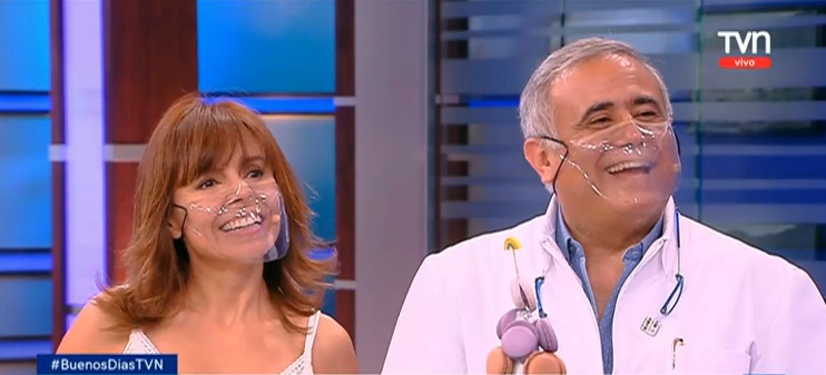'Buenos Días a Todos' sorprendió al Doctor Ugarte en su cumpleaños: novia lo visitó en el estudio
