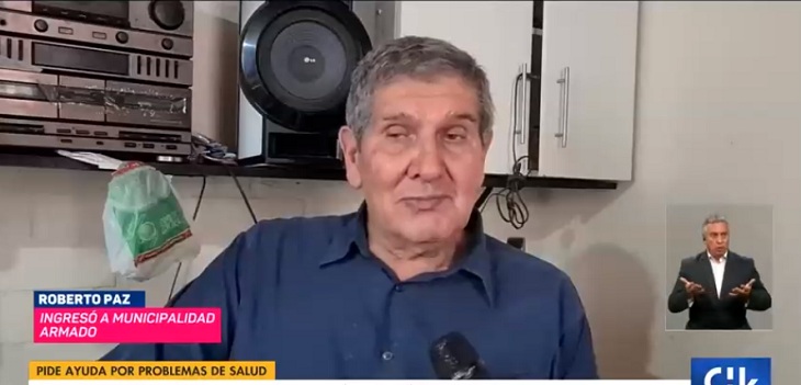 El drama de adulto mayor que entró 