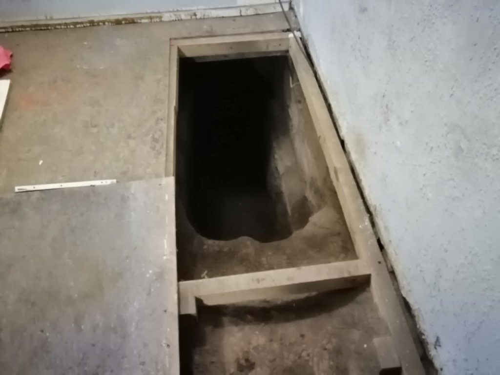 En dirección a un banco: así funcionaba por dentro la casa del túnel descubierto en Concepción
