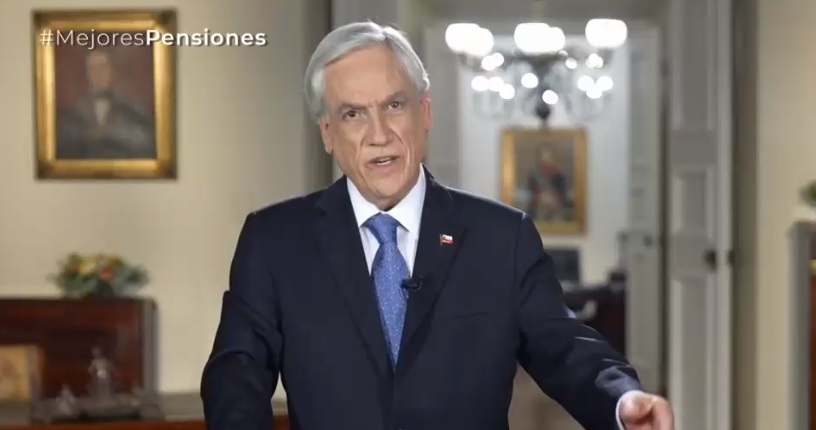 Cambios en la reforma de pensiones: Piñera anuncia ampliación de la cobertura del Pilar Solidario
