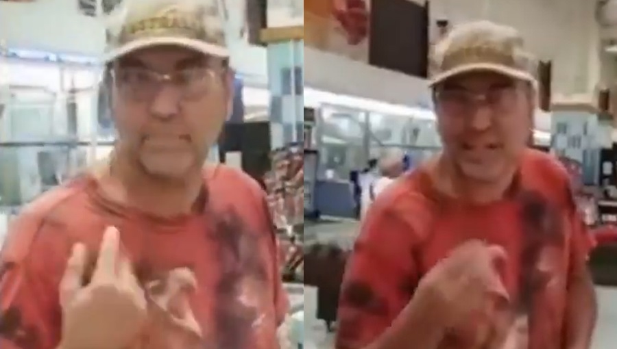 Revelan que hombre que se negó a usar mascarilla en supermercado es dirigente DC: será sancionado