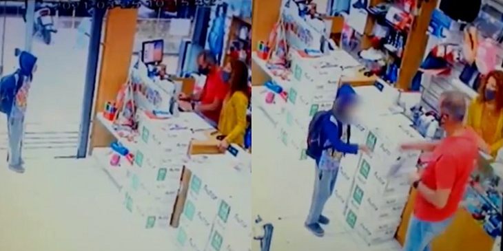 Niño entró a librería para pedir un lápiz y dueño le regaló los útiles: gesto se hizo viral