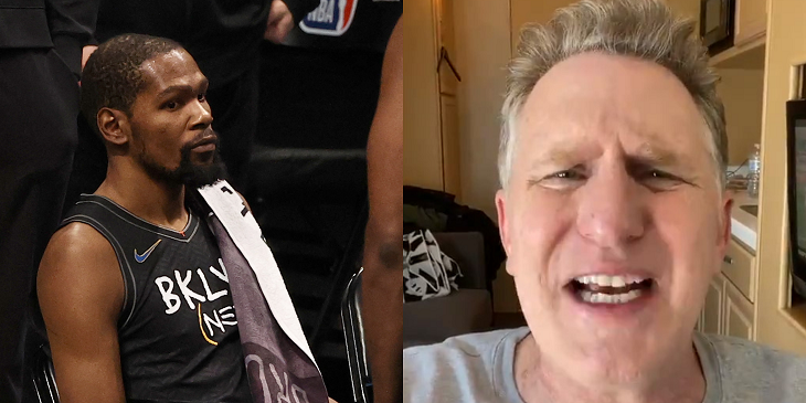 Filtran mensajes de carácter homofóbicos y misóginos de Kevin Durant hacia actor estadounidense