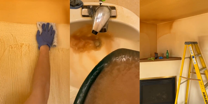 21 años de humo de cigarrillo: el video viral que muestra los efectos del tabaco en una casa