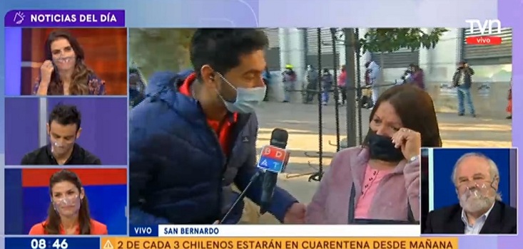 Entrevistada se quebró en 'Buenos días a todos' tras pregunta de Gino Costa: 