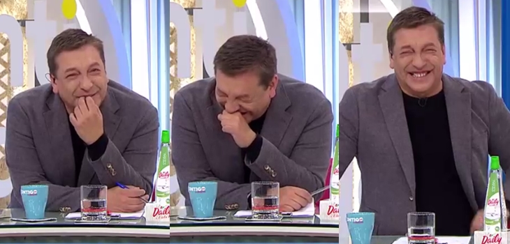 JC Rodríguez y su ataque de risa al ver video de pastor que fingió atropello: 