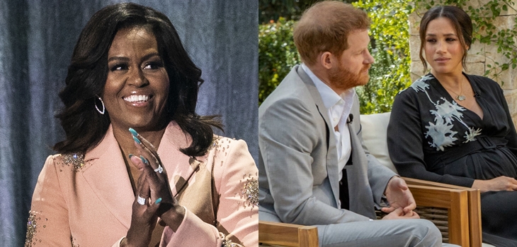 Michelle Obama por entrevista de príncipe Harry y Meghan Markle a Oprah: 
