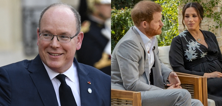 Alberto II de Mónaco criticó a Harry y Meghan por entrevista: 