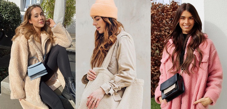Prendas peluche o borrego: la tendencia que se tomará el vestuario y accesorios en otoño e invierno