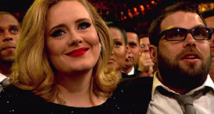 Adele y Simon Konecki | Archivo