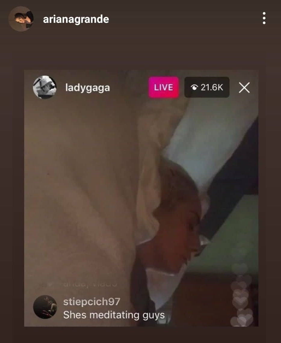 Captura | Instagram @arianagrande