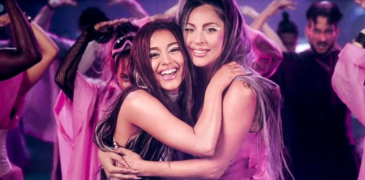 ¿Estaba durmiendo? Ariana Grande mostró la reacción de Lady Gaga al obtener Grammy por mejor dúo pop