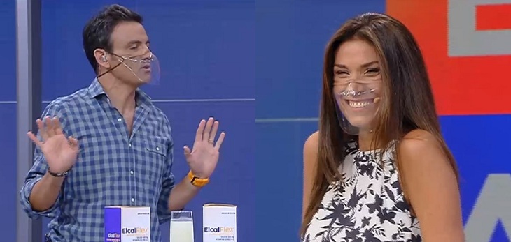 Carolina Escobar se retiró antes del matinal y recibió cómico 