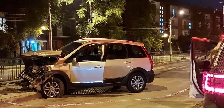 Registran detención ciudadana a golpes contra delincuentes en Ñuñoa: robaron auto en San Bernardo