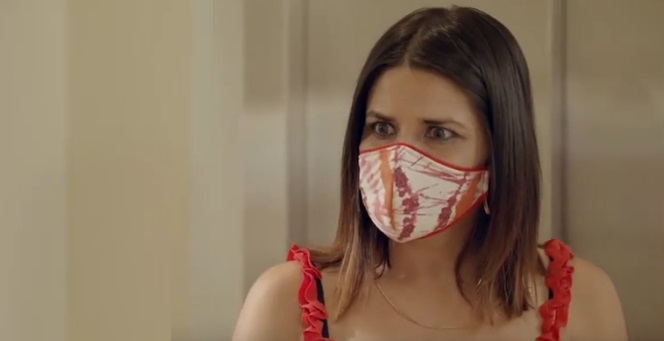 Con sus ojos llenos de lágrimas: Dayana Amigo reveló el problema que sufre grabando Edificio Corona