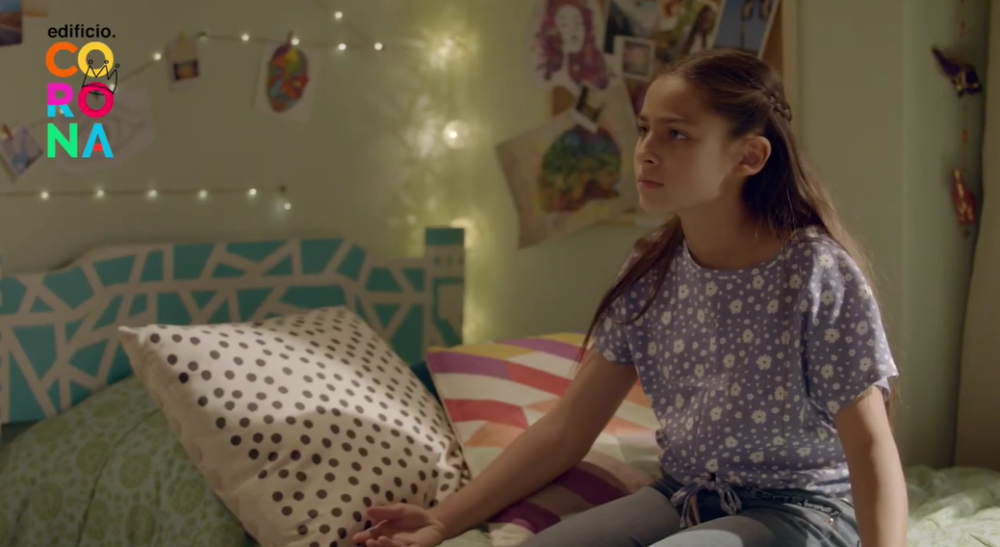 Helen Mrugalski, la pequeña actriz que por estos días se luce en 