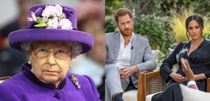 Isabel II aseguró que la Familia Real quedó 'entristecida' tras entrevista de Harry y Meghan