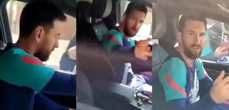 Messi vivió momento de furia con hinchas: 