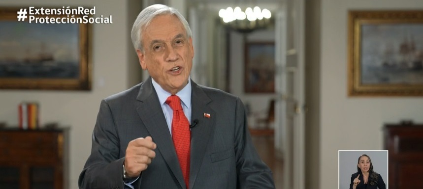 Presidente Piñera anuncia nuevos IFE, bonos, préstamos y subsidios para la clase media