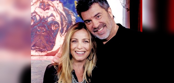 Claudia Conserva y Juan Carlos Valdivia celebraron por primera vez su aniversario: 