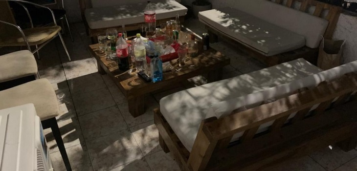 Más de 30 personas detenidas en dos fiestas realizadas en la zona oriente de Santiago