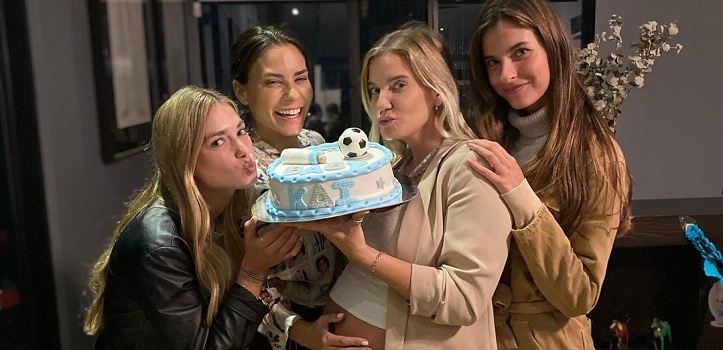 Javiera Acevedo fue sorprendida con íntimo baby shower para su hijo: 