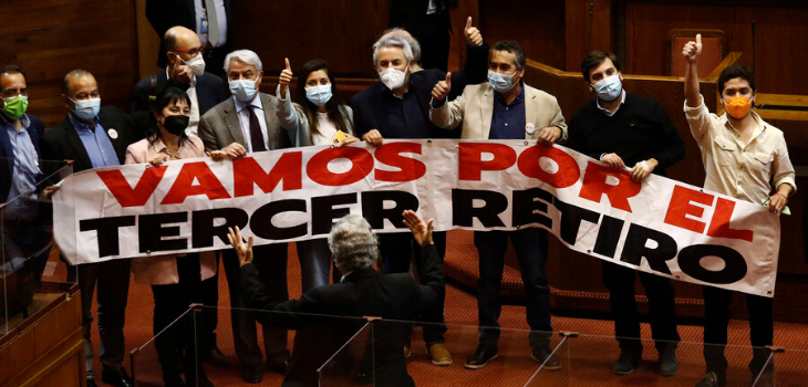 Cámara aprueba tercer retiro del 10% y lo despacha al Senado: incluye indicación que evitaría el TC