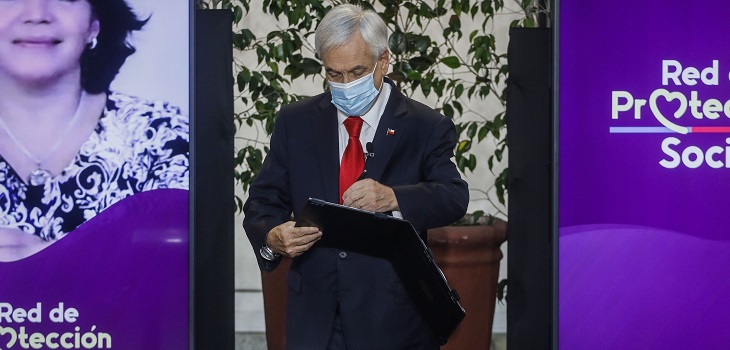 Presidente Sebastián Piñera promulga ley que crea Bono Clase Media y Préstamo Solidario