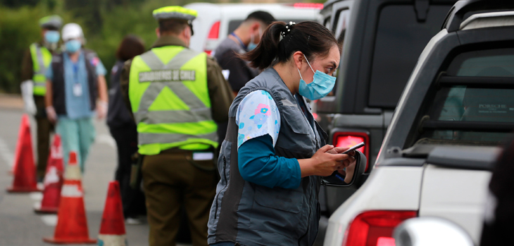 Más de 60 mil vehículos han salido de la Región Metropolitana