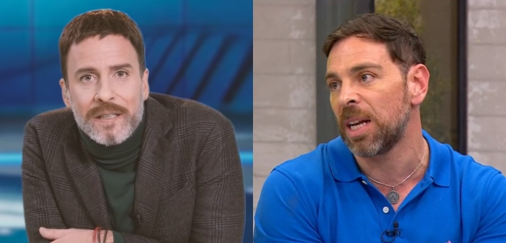 La reacción de José Antonio Neme tras imitación de Stefan Kramer: 